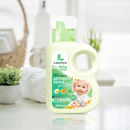 Detergente para roupa líquido e em pó